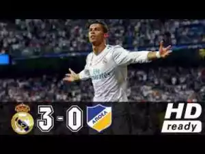 Video: Real Madrid 3 – 0 APOEL Nicosia [Champions League] Highlights 2017/18